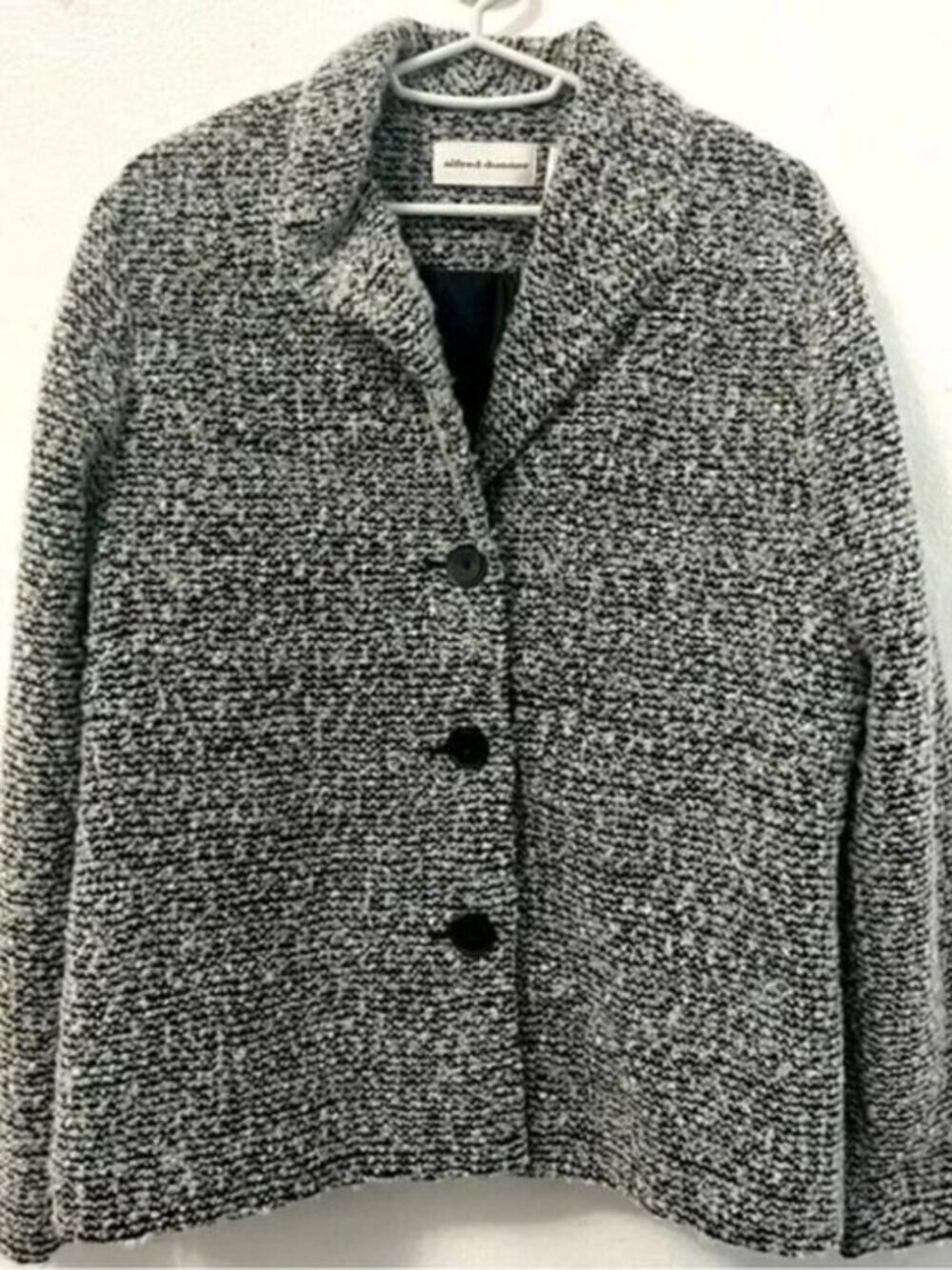Alfred Dunner Button Up Blazer/Light Coat
